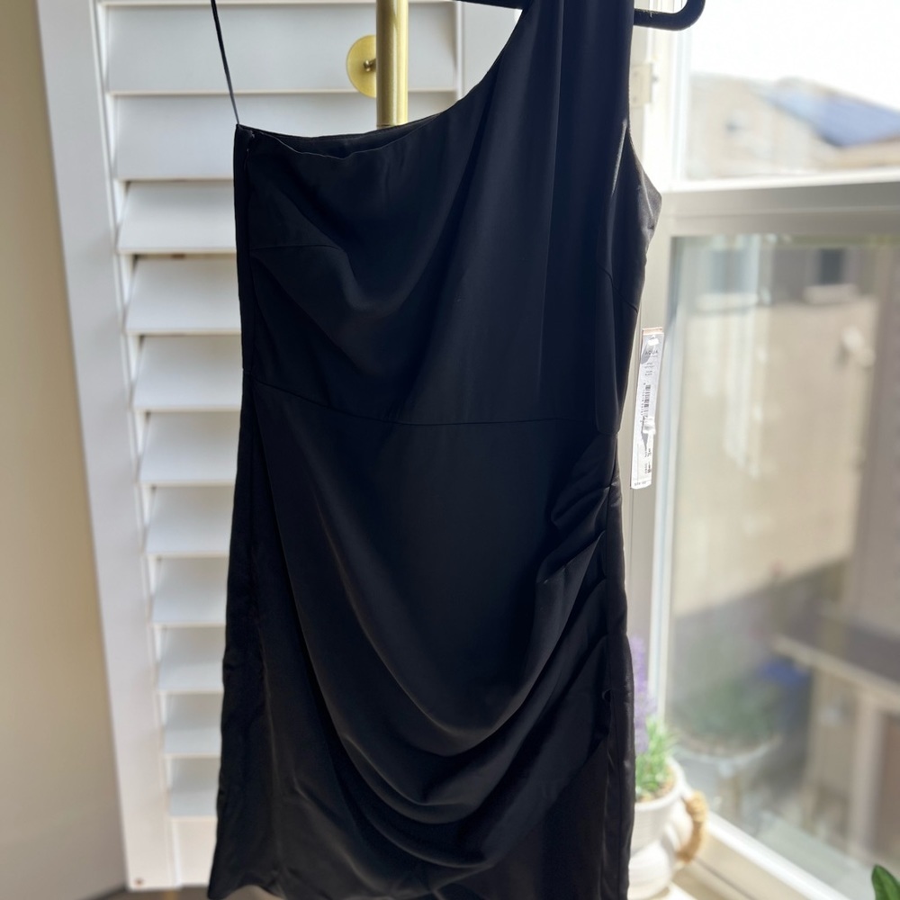 Aqua one shoulder dress size xs
